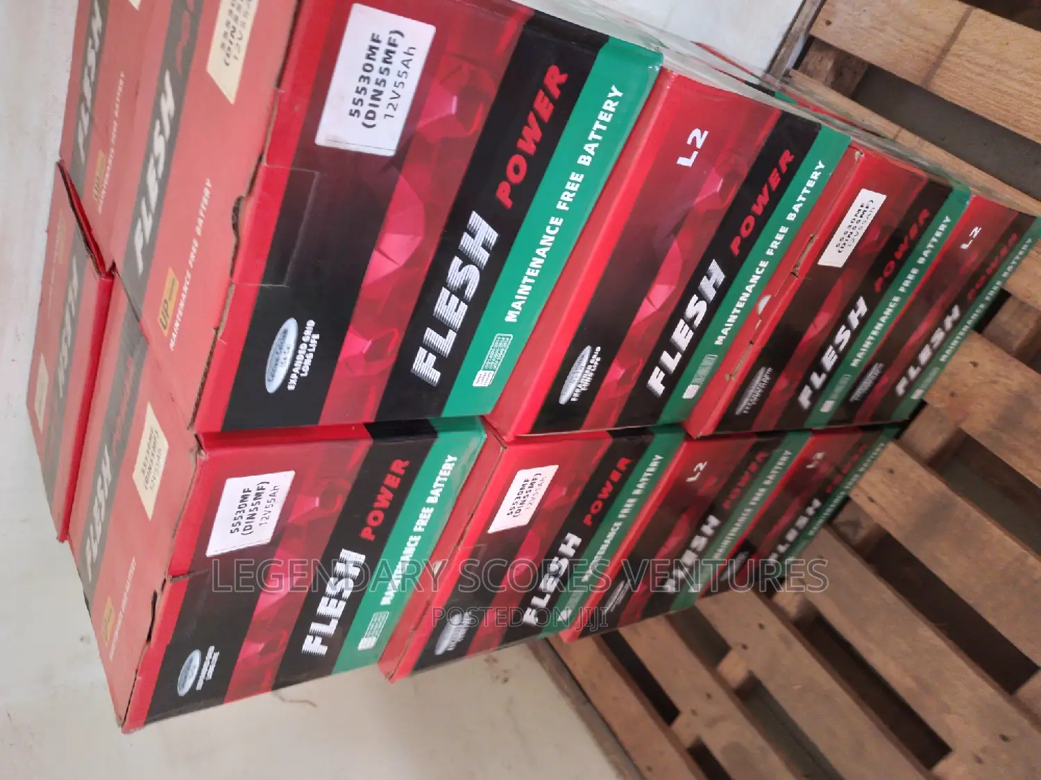 11 Plate and 13 Plate Visca Power Batteries