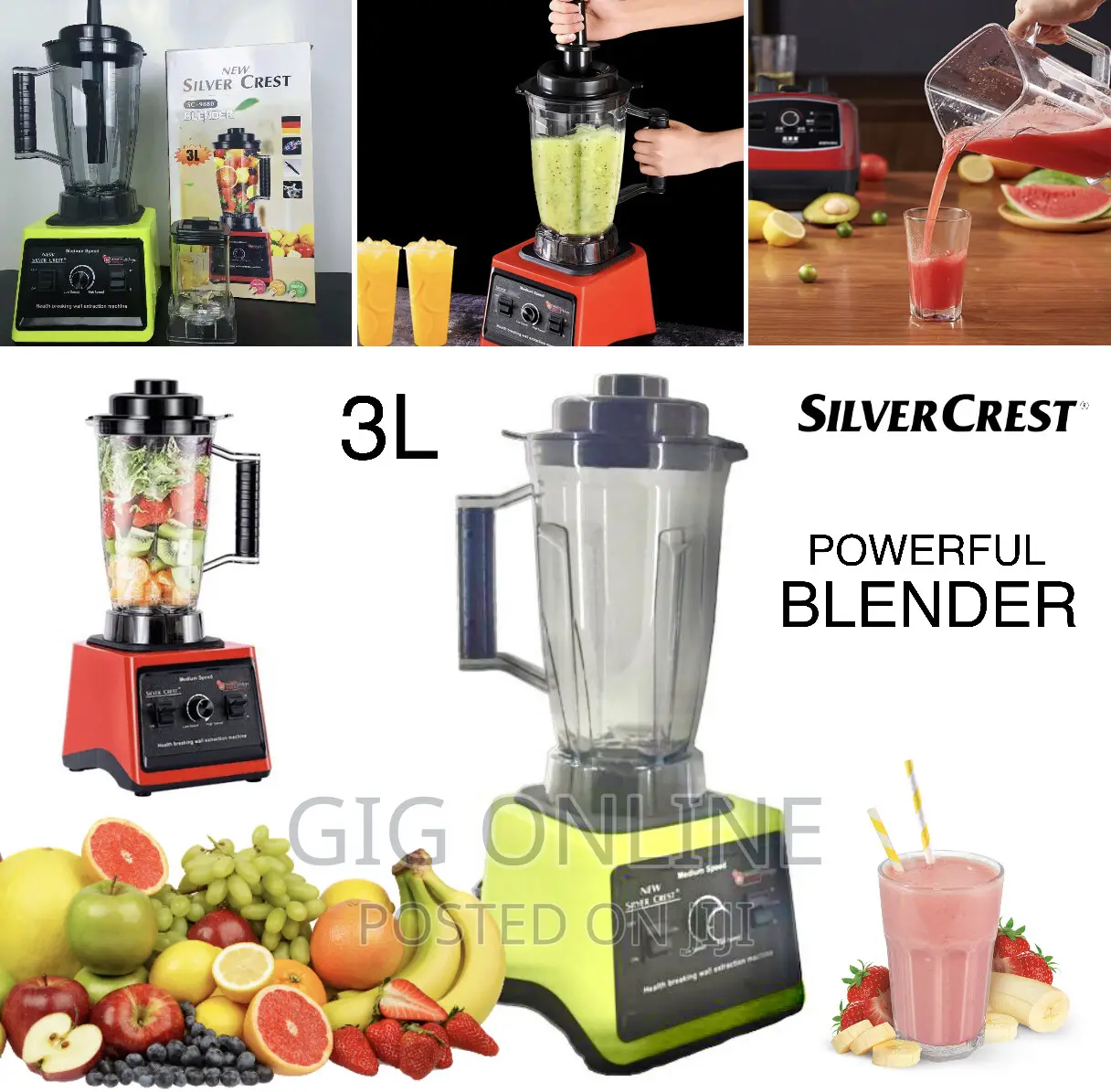 Silver Crest Blender