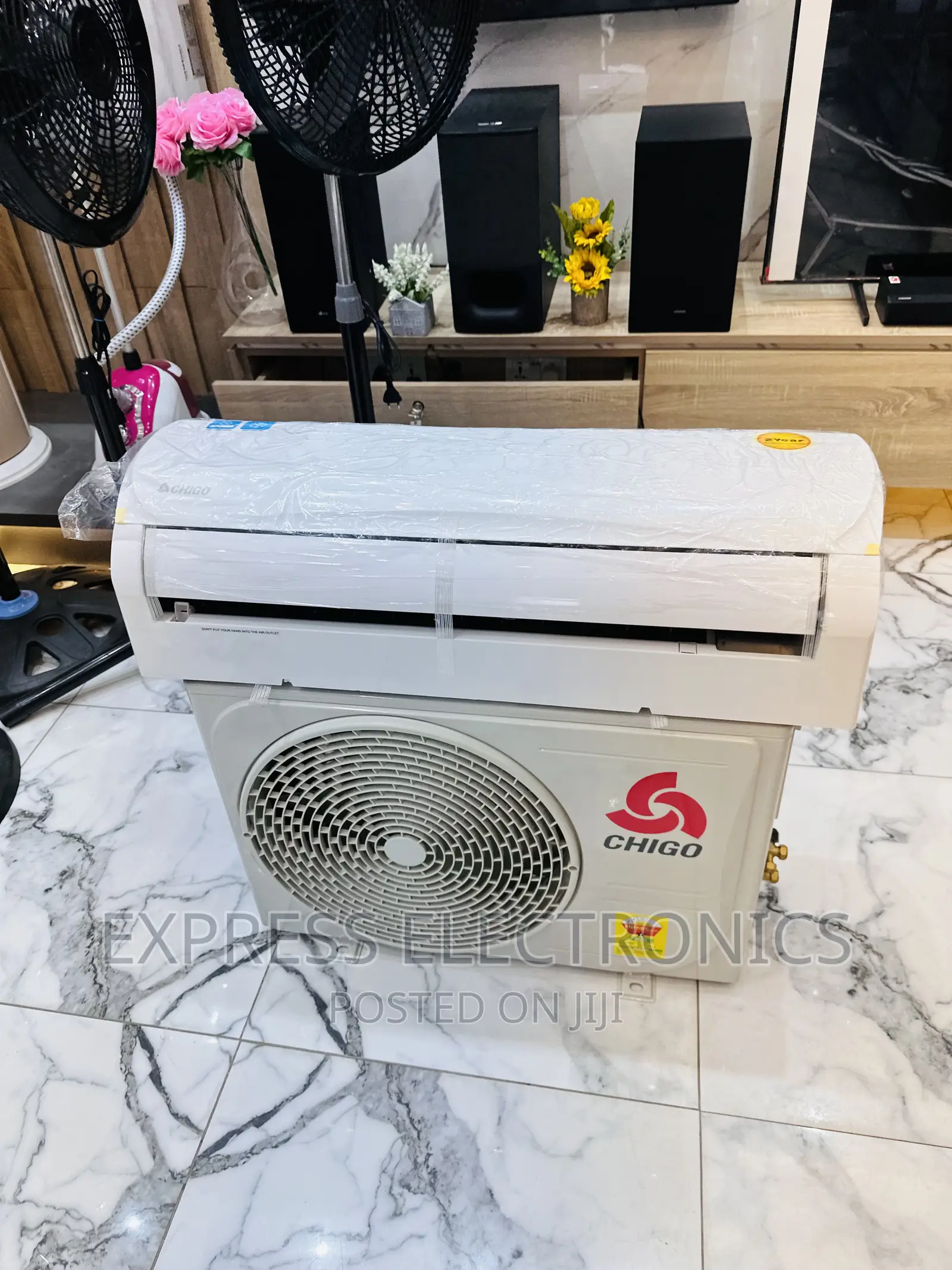 Zealous White 2.0hp Split R410 Gas Chigo AC