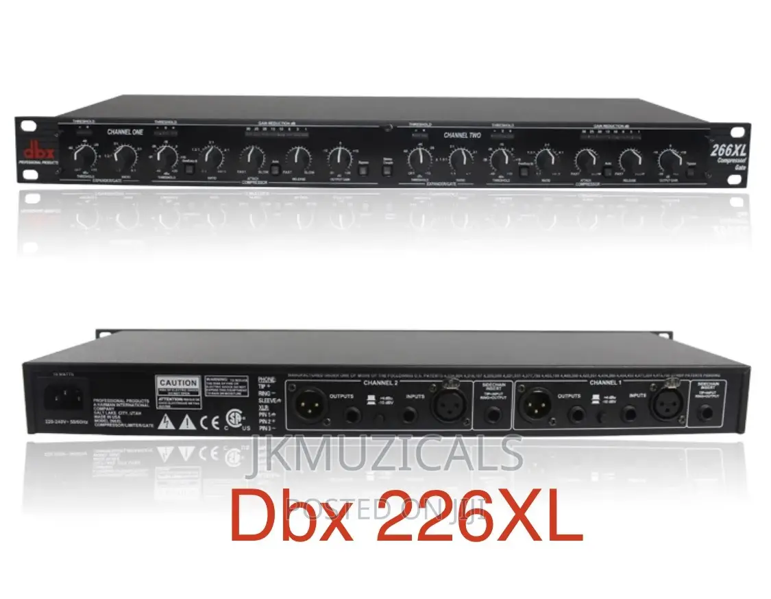 DBX 266xl_ Compressor Gate