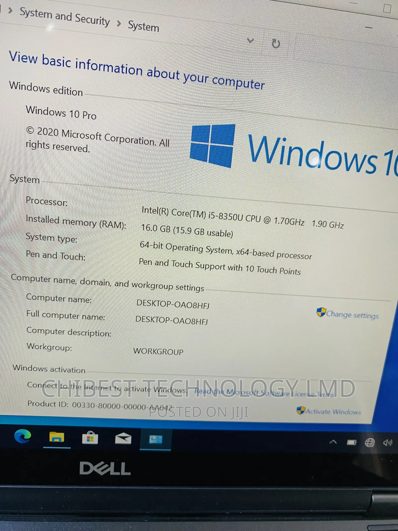 Laptop Dell Latitude 7390 16GB Intel Core I5 SSD 256GB
