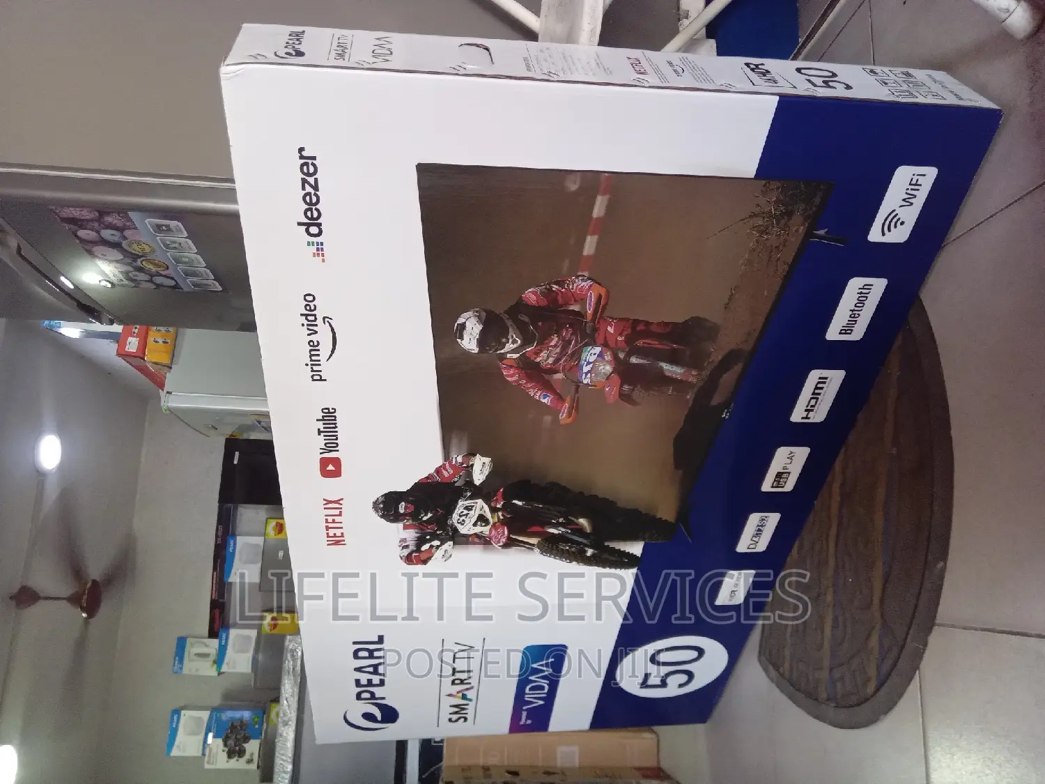 Smart Tv With Bluetooth Pearl 50"