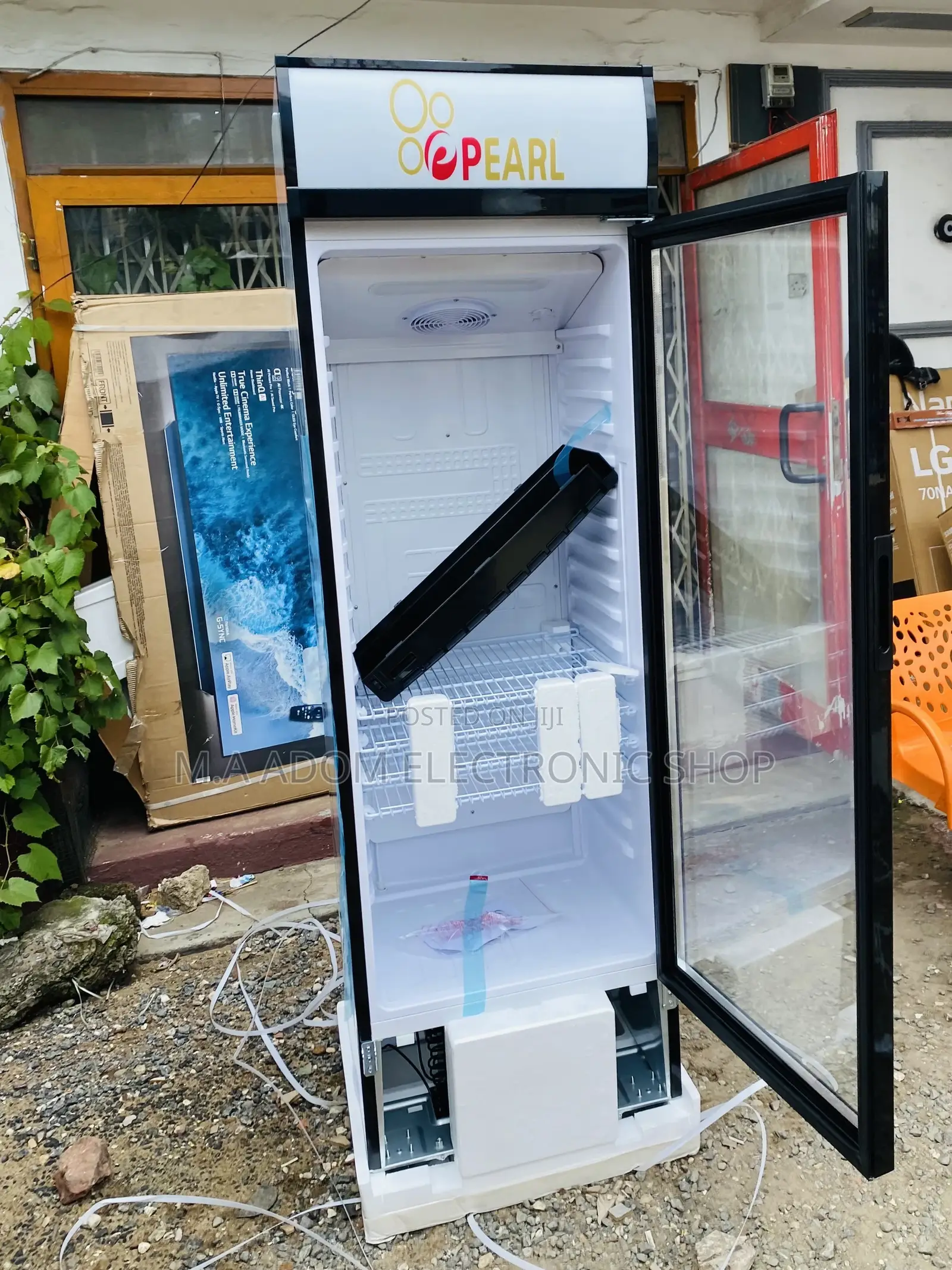 Brand New Pearl PVC 424-2b Single Door Electric Fridge 