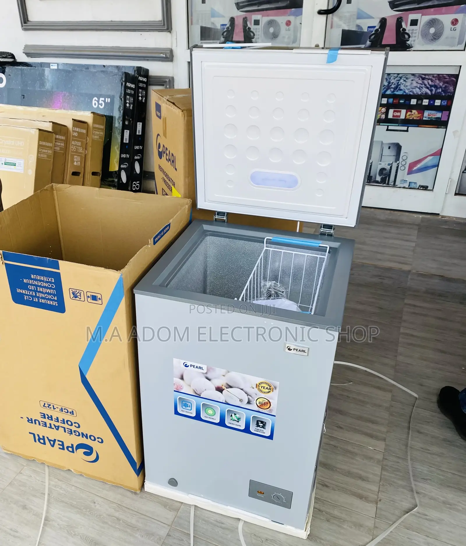 Adorable Pearl PCF-127 Single Door Electric Freezer(100L).
