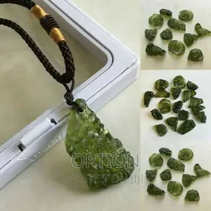 Moldavite Gemstone Good Luck and Fortune