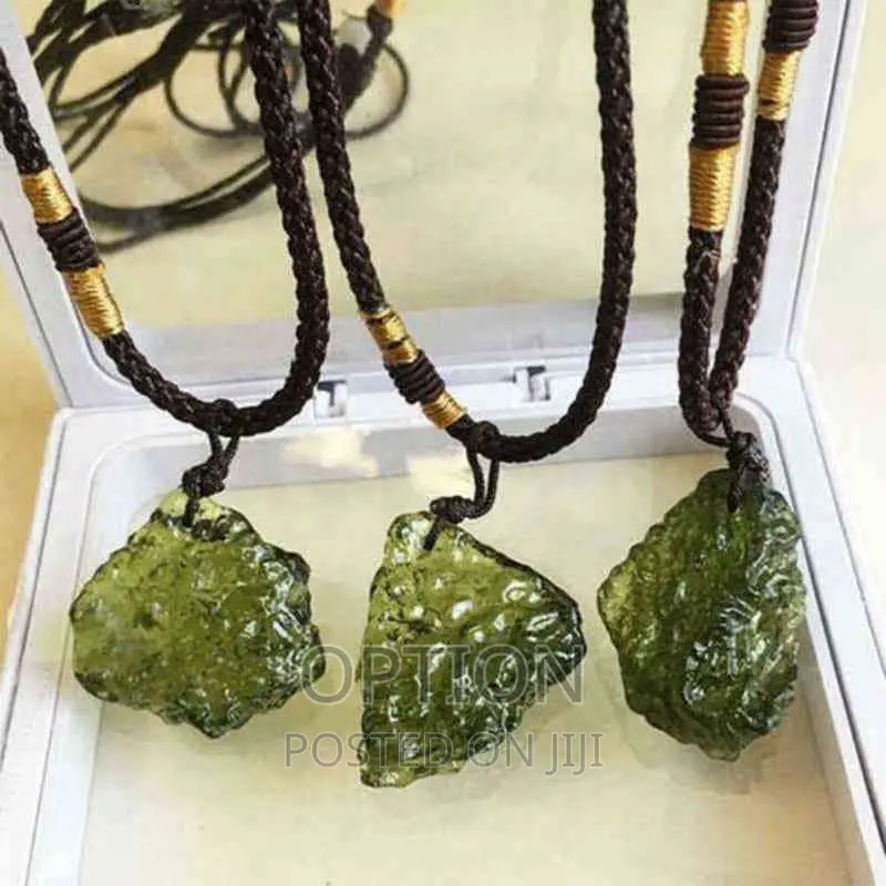 Moldavite Gemstone Good Luck and Fortune