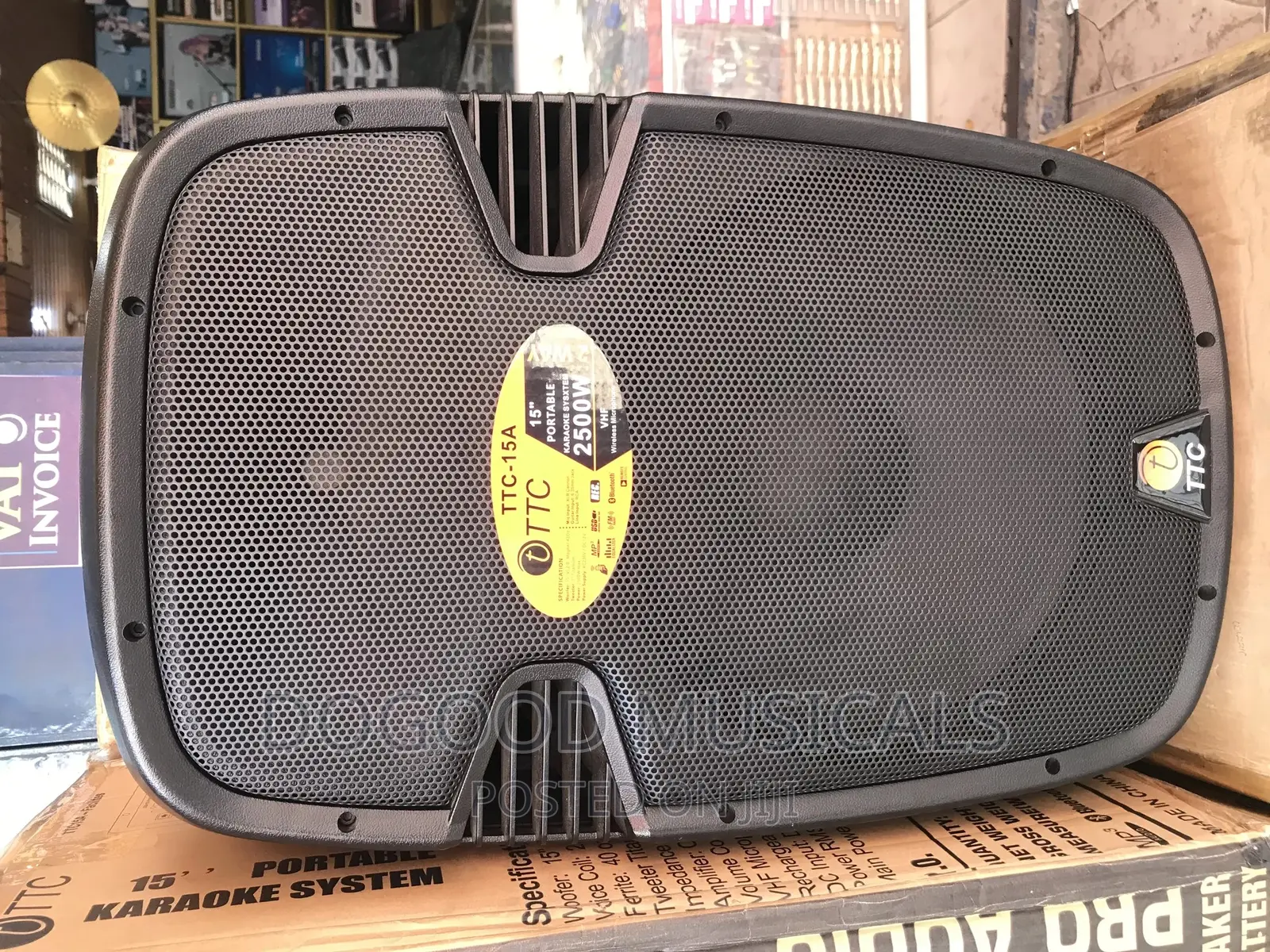 TTC 15inchs Portable Rechargeable Bluetooth Speaker