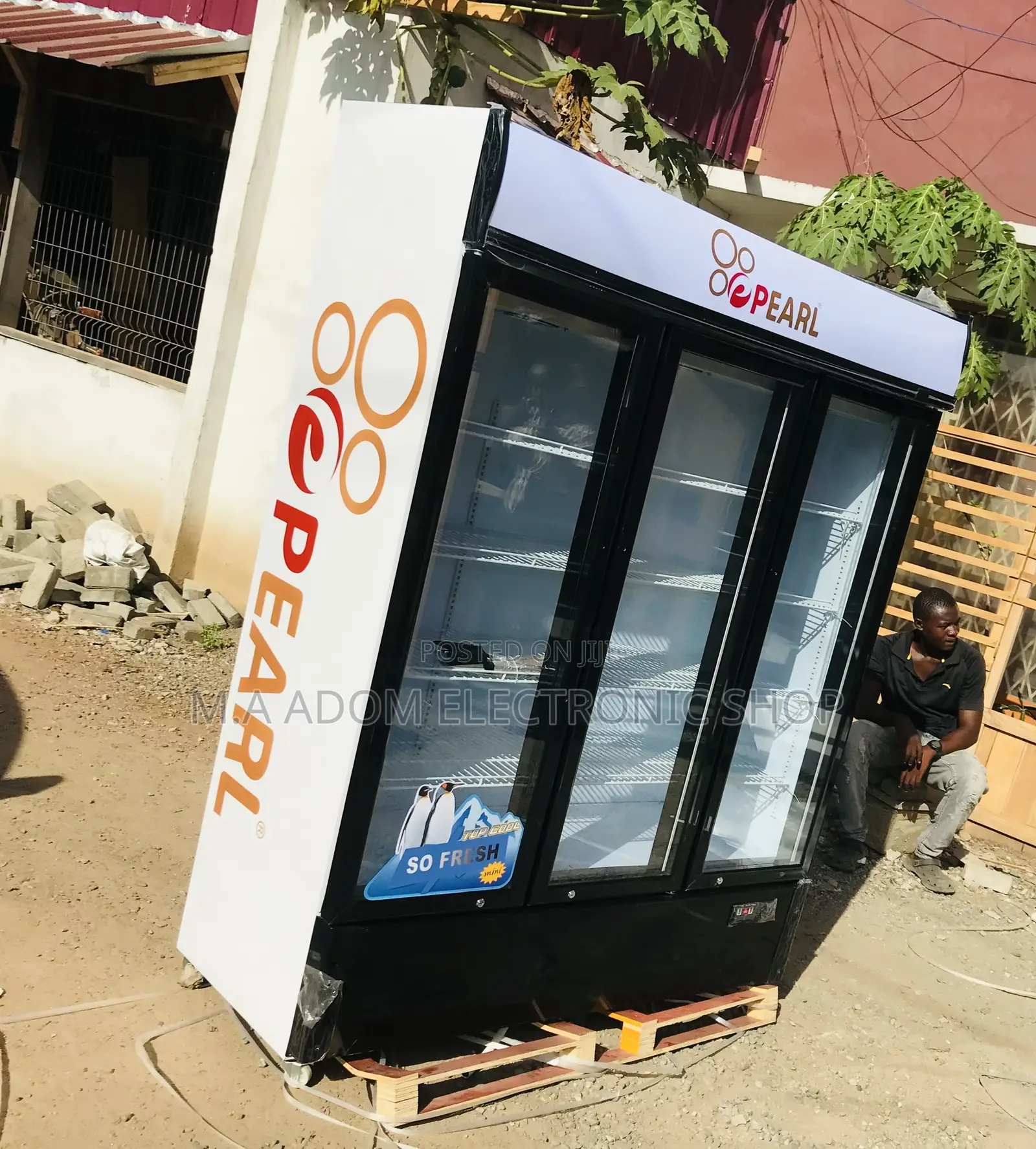 Newly Pearl PVC-150(950ltr)Electric Beverage Cooler.