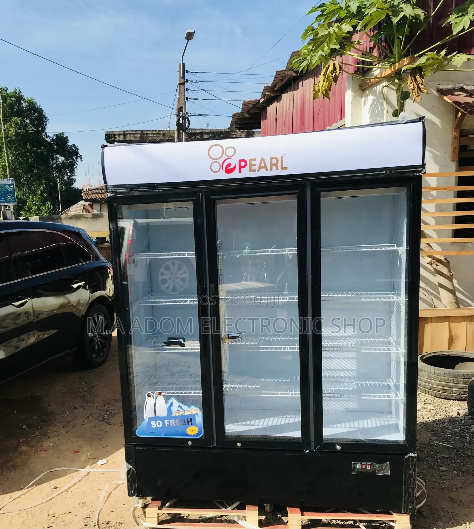 Get Best Price for Pearl PVC-150 3 Door Beverage Cooler 