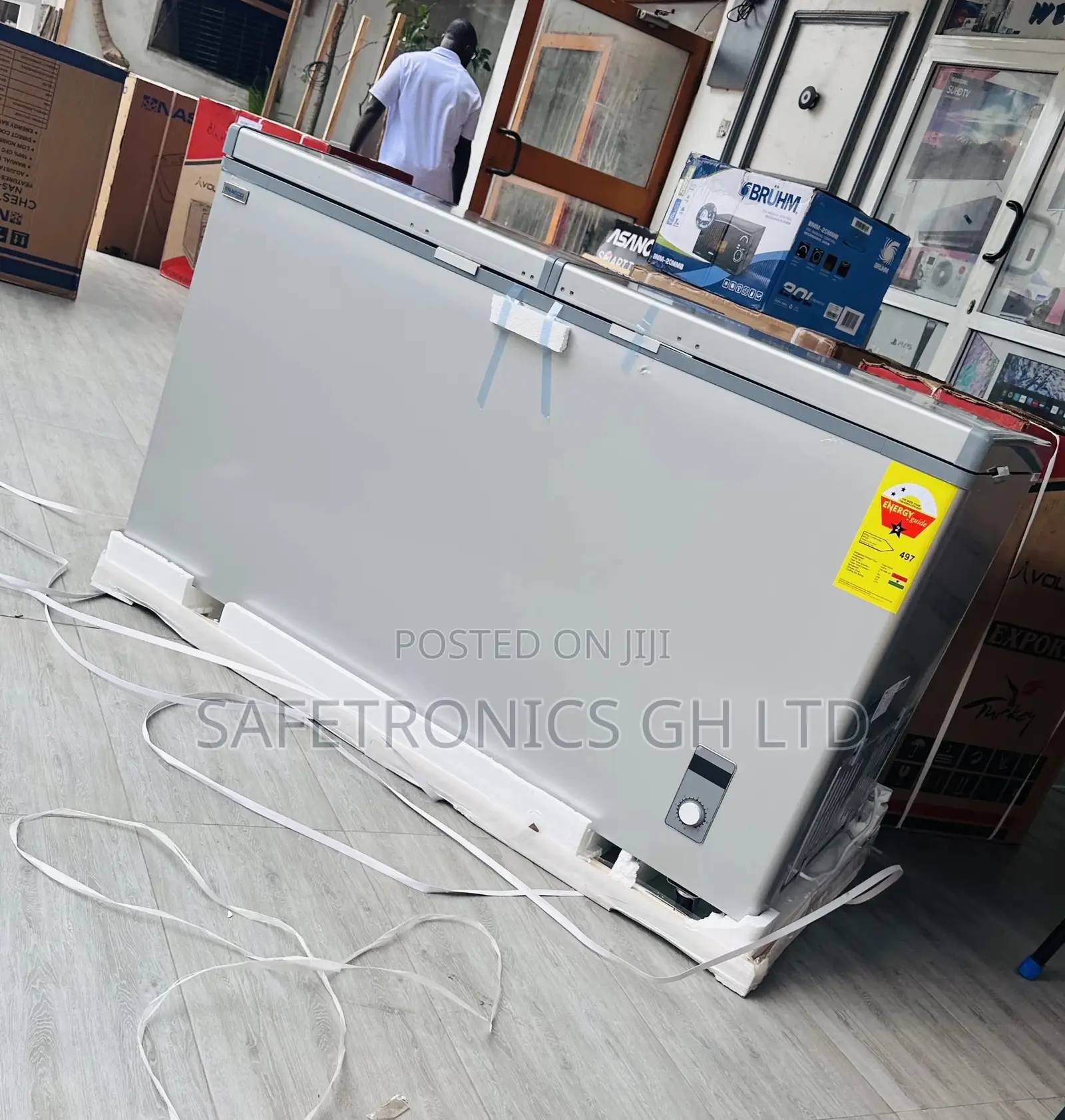 Electric Nas500fc Chestfreezer 425 Liters Doubledoor