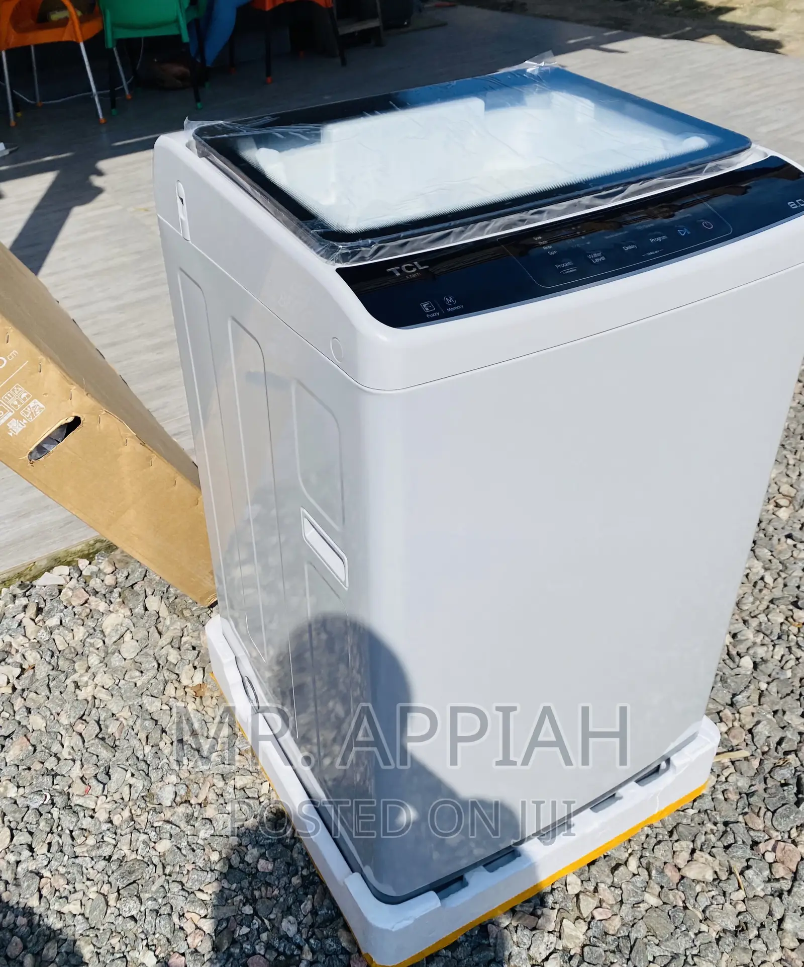 Quality TCL 8kg Top Load ElectricWashing Machine + Spin/Dry