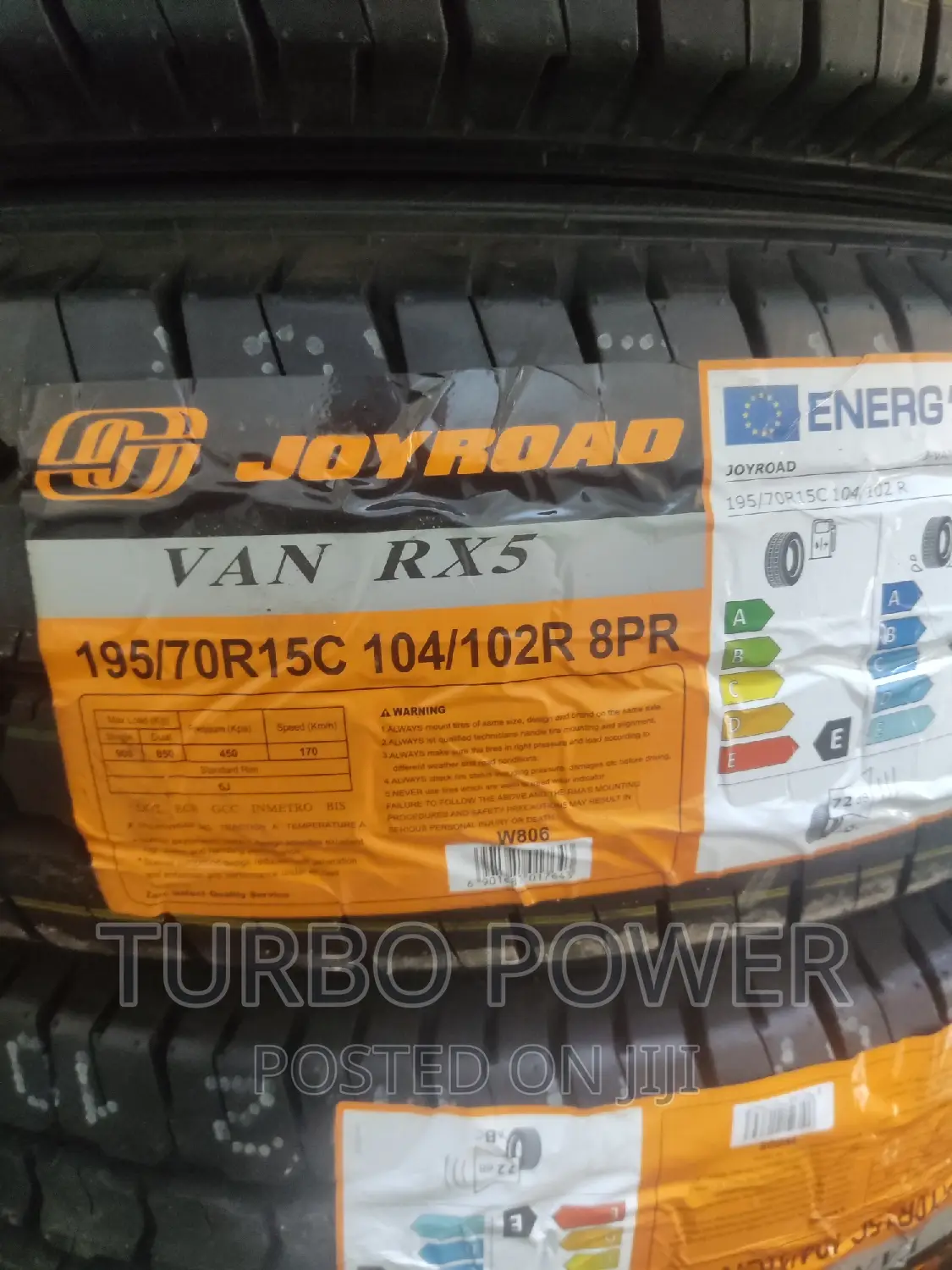 195/70r15c Joyroad 8pr
