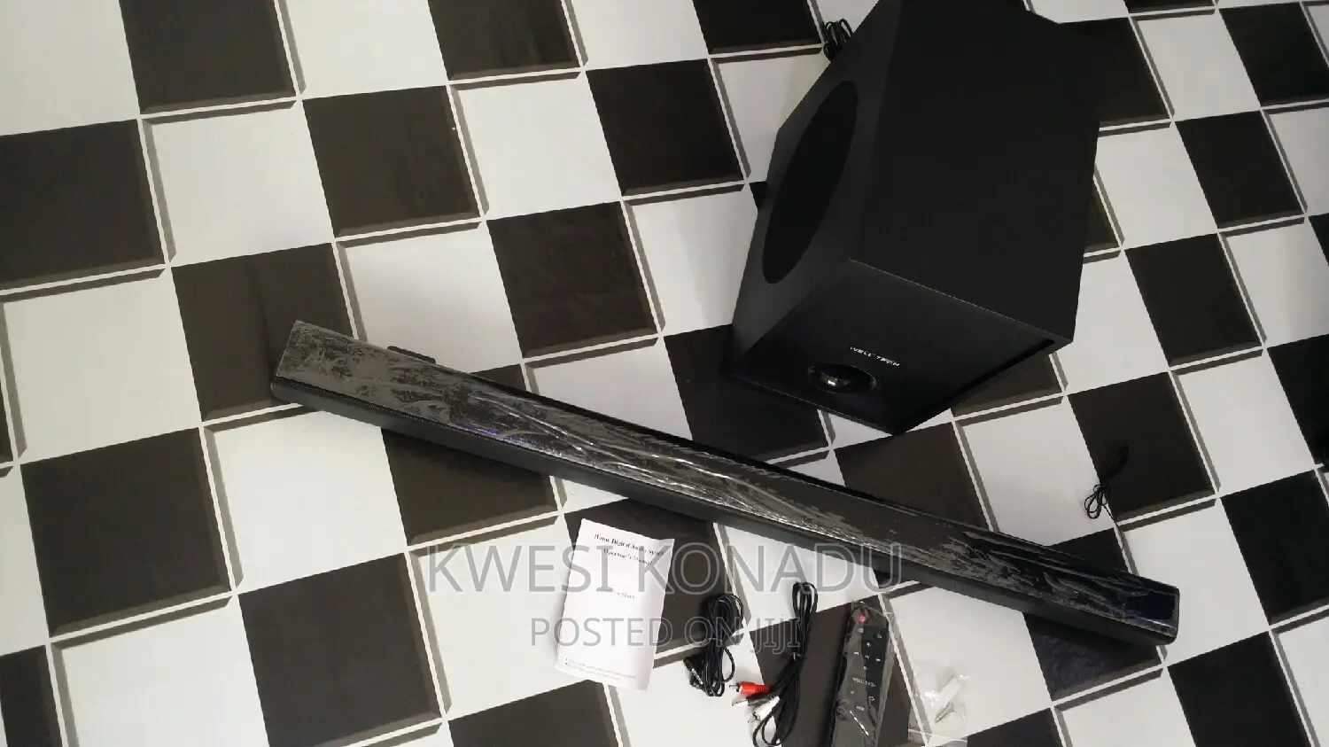 Well Tech 9500 Deep Bass Watts Soundbar