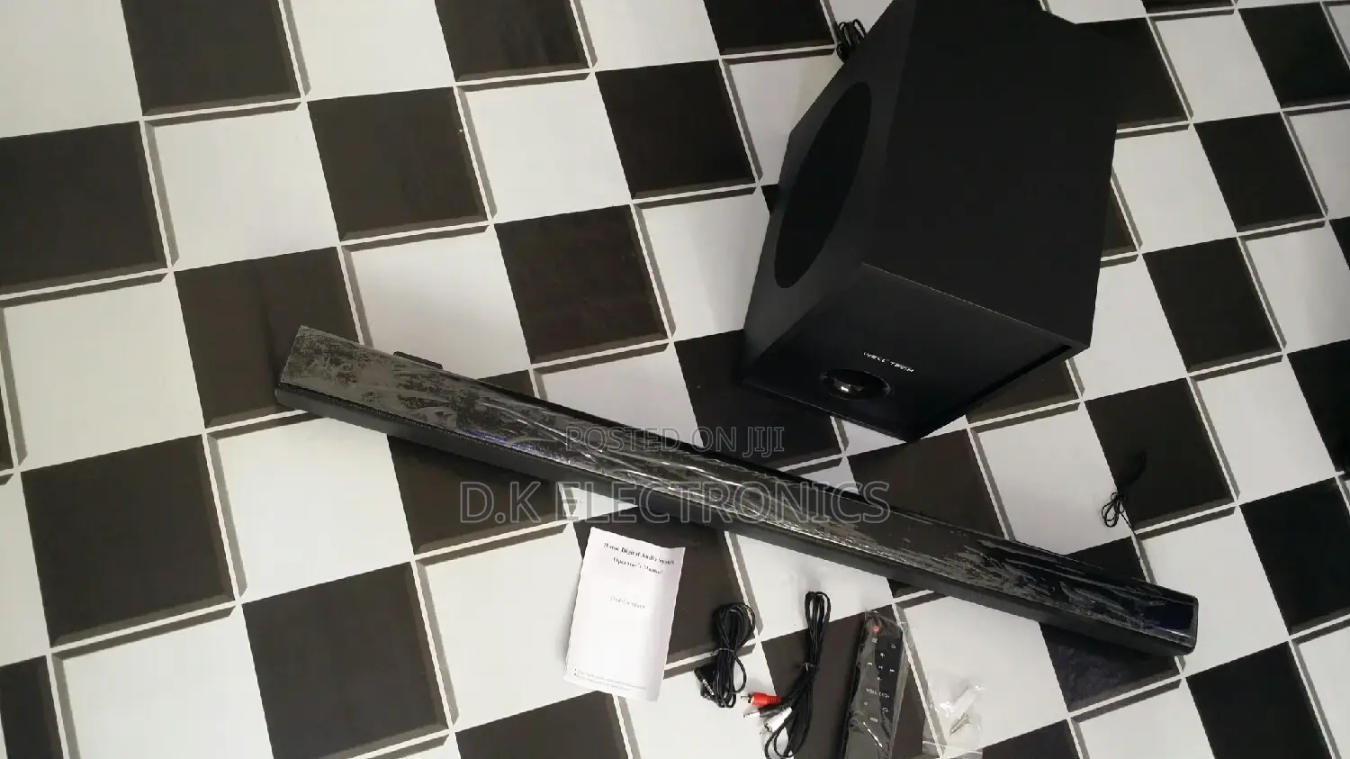 Well Tech 9500 Deep Bass Watts Soundbar