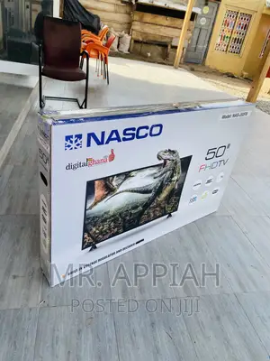Brand New Nasco 50” FHD Digital Satellite Electric Tv 