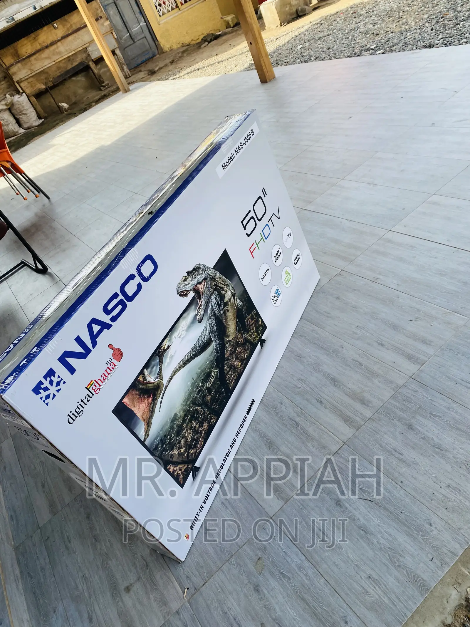 Brand New Nasco 50” FHD Digital Satellite Electric Tv 