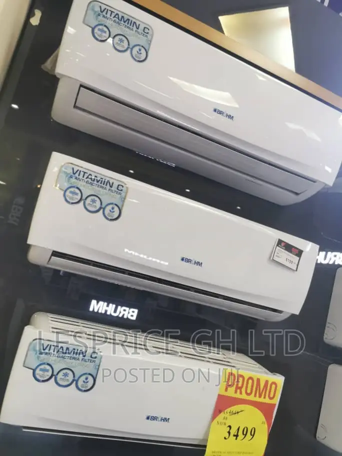 Promotion Bruhm 1.5 Hp Ac -R410 Gas – 2 Star Air C 12R