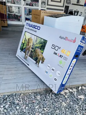 High Quality Nasco 50 Inch Uhd Smart Electric Tv(Black)