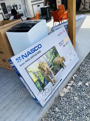 Well Designed Nasco 50” Uhd Smart Electric Tv(Black).