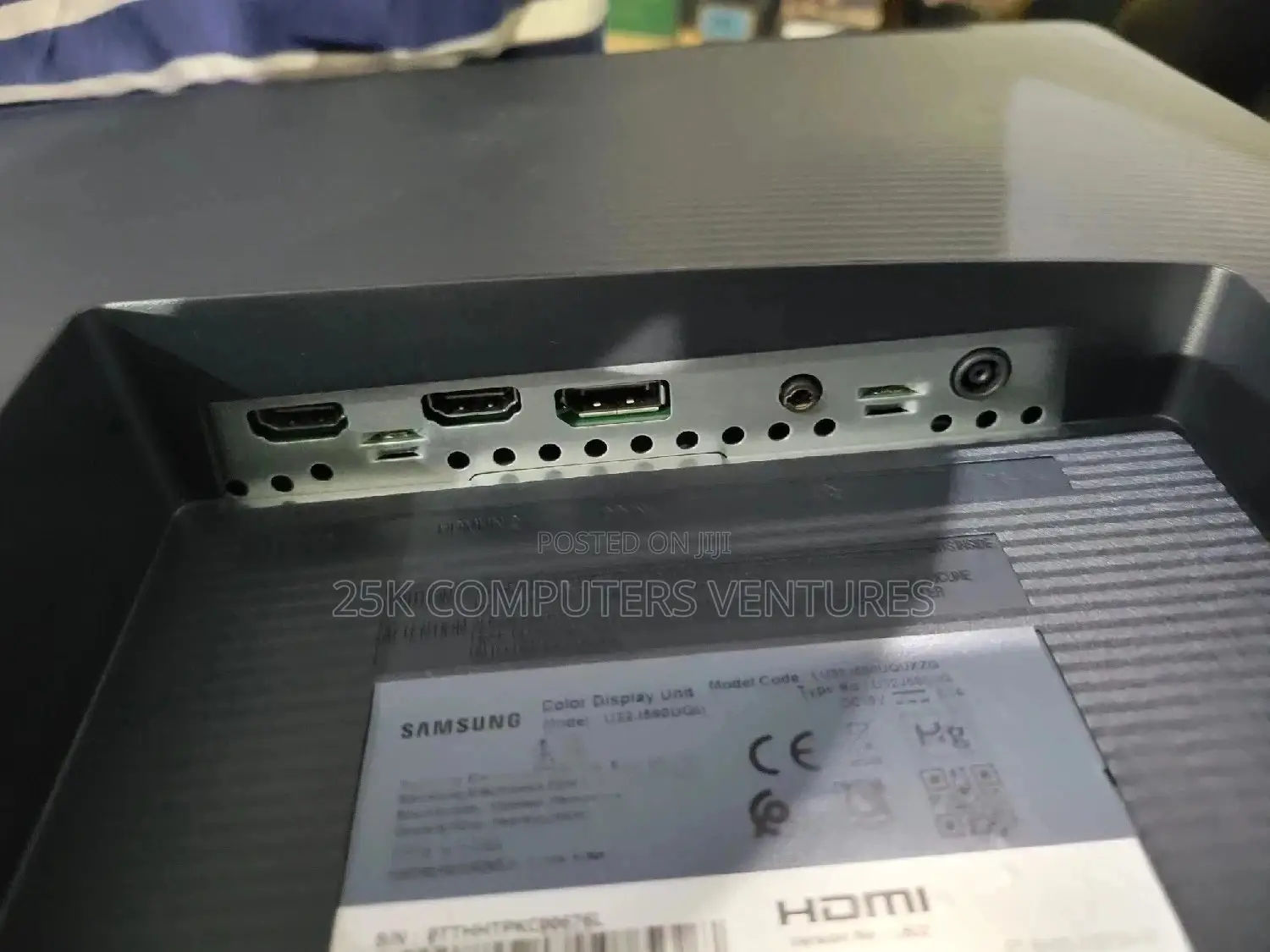 Samsung Lu32j590uquxzg 32” 4k Uhd Led Monitor Va, 60hz, Hdmi, Dp