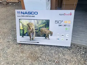 Authentic Slim UHD Smart Nasco 50” Tv  Glossy LED