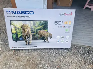 Fantastic New Sleek Nasco 50”UHD Smart Glossy LED