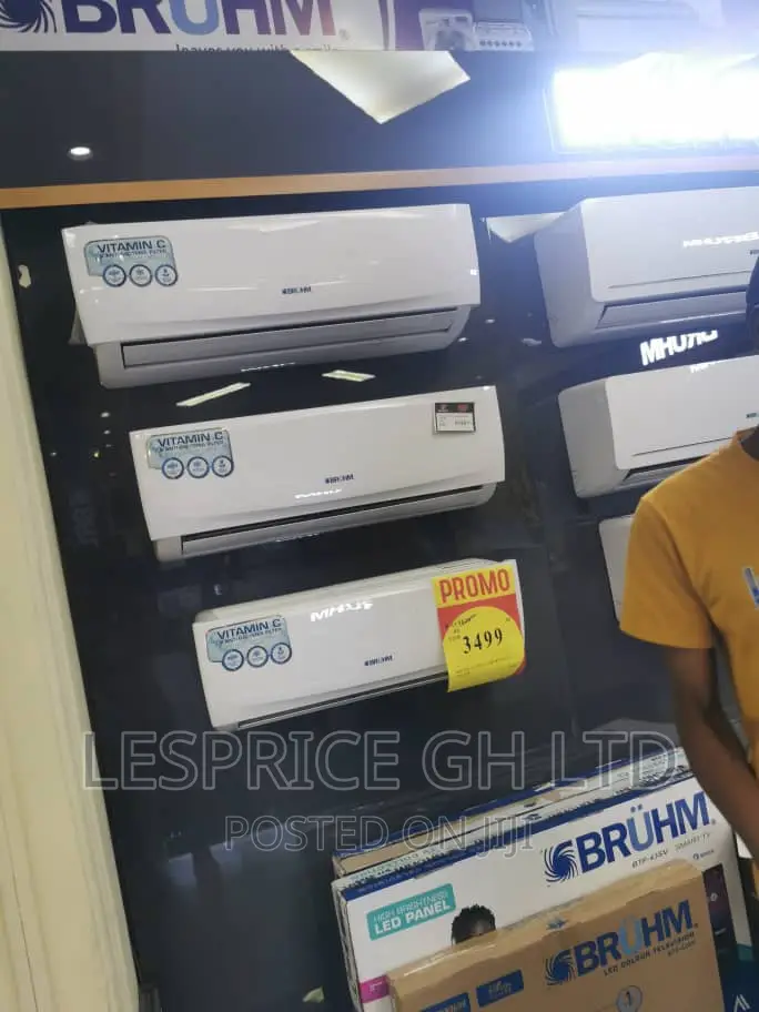 Awesome Bruhm 1.5 Hp Ac -R410 Gas – 2 Star A.C 12R