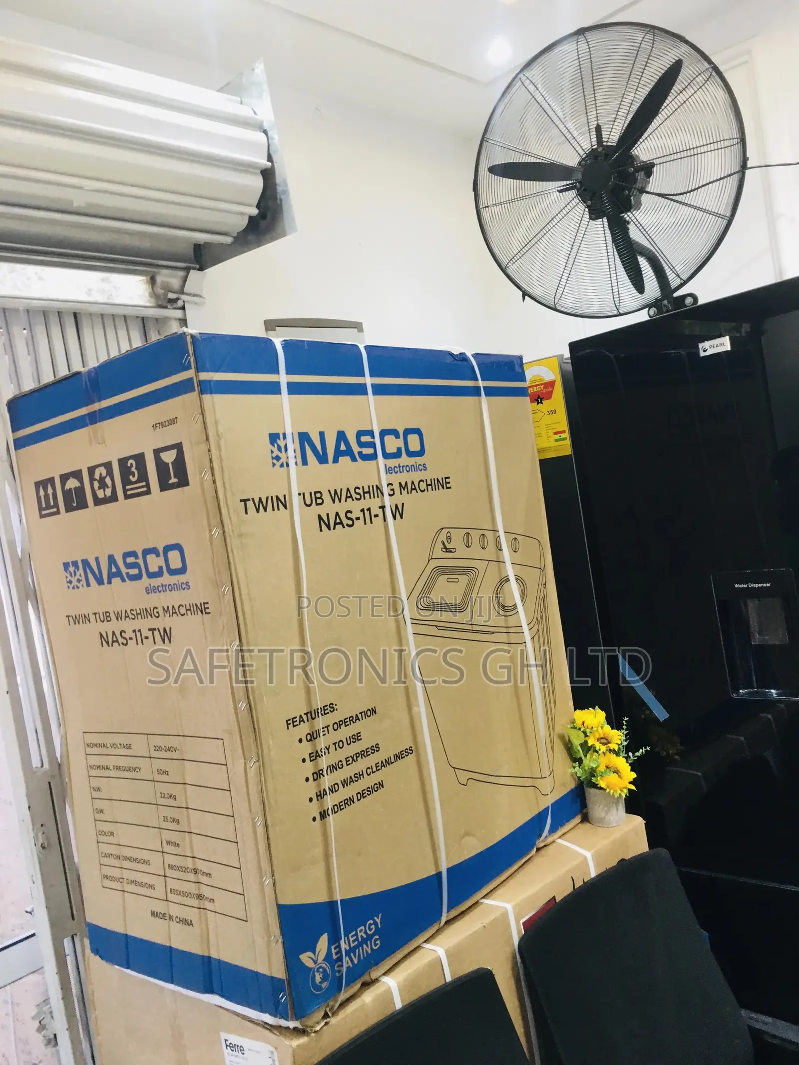 Topload Semiautomatic Nasco 11kg Washingmachine Nasco