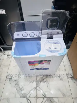 12kg Topload Twintub Washing-Mac Pearl White