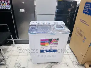 Anti Dust Plastic Body Washing Machine 7kg Pearl White