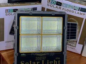 300W LED Solar Flood Lamp