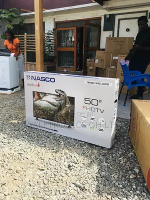 Glossy Satellite Nasco 50 Inches Digital Black Tv
