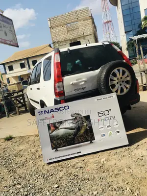50 Inches LED Glossy Digital Satellite Black Nasco Tv