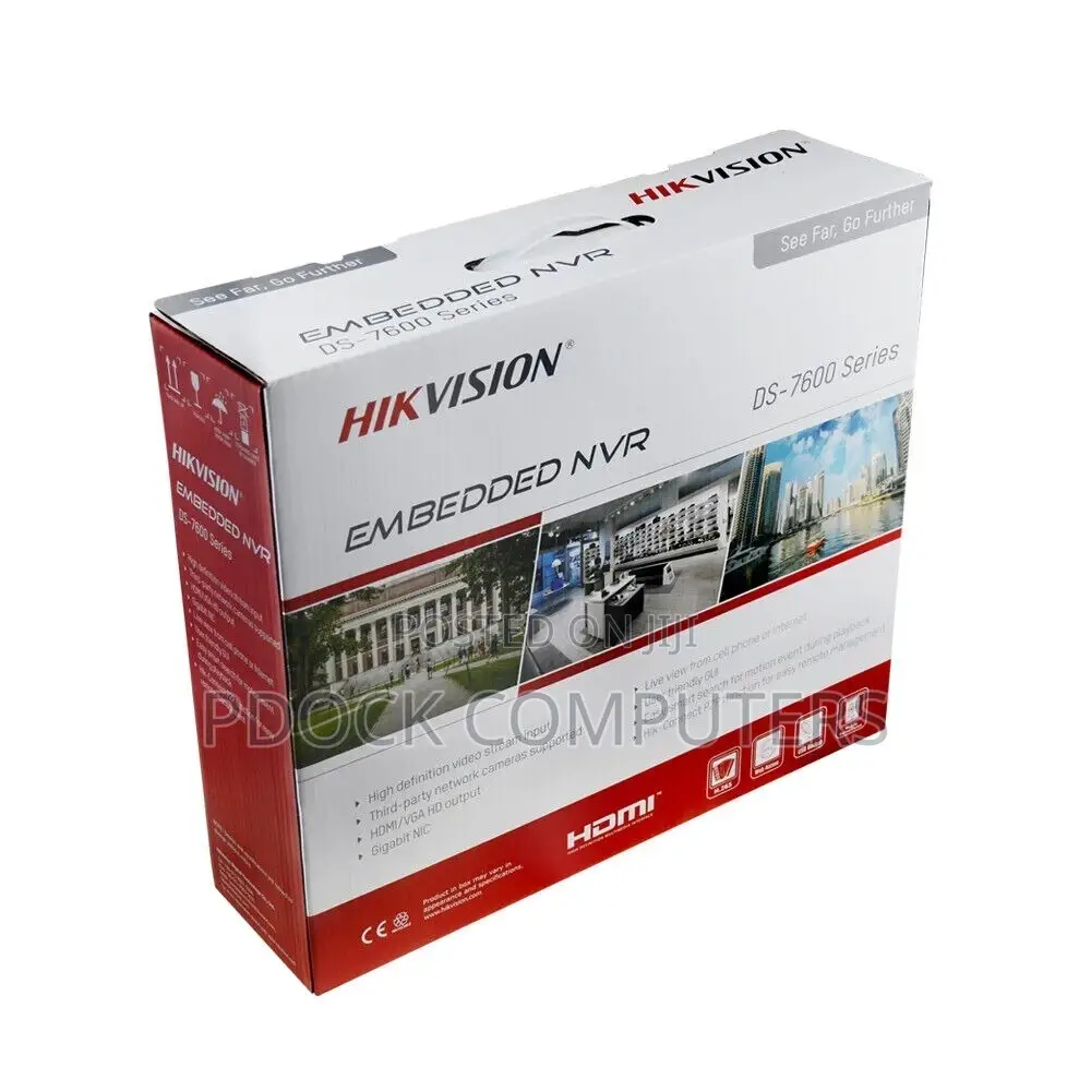 Hikvision 16 Channel DVR Ds-7616ni-/16p Embedded Plug
