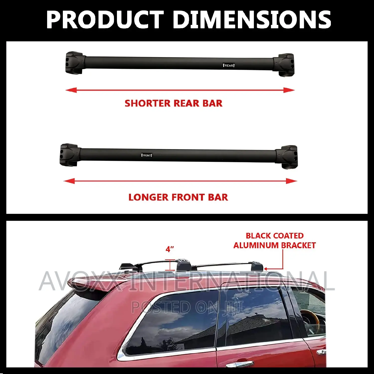 Rokiotoex Roof Rack Crossbar