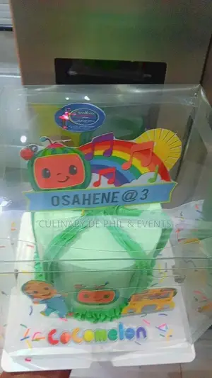 Cocomelon Theme Cake