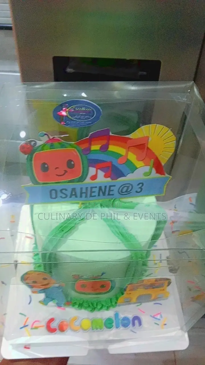 Cocomelon Theme Cake