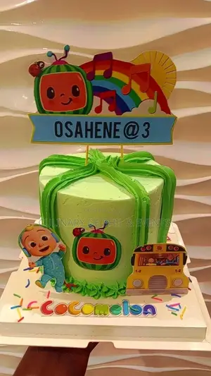 Cocomelon Theme Cake