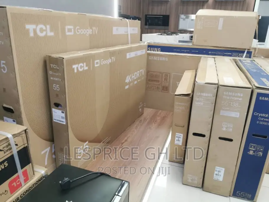 Choose TCL 55” Android Smart TV