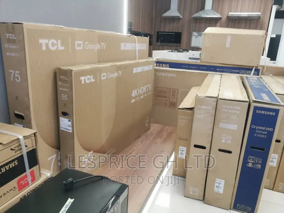 Choose TCL 55” Android Smart TV