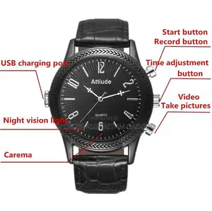 Spy Video Camera Watch Recorder 1080p