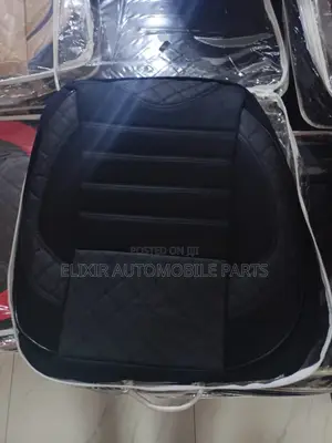 Photo - Black Leather Seat Cover for You