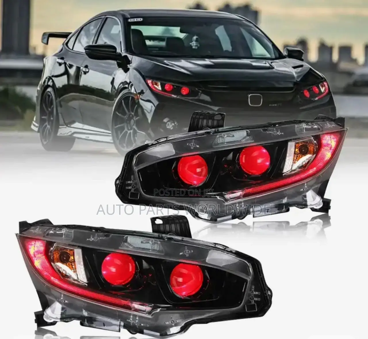 Honda Civic Headlights 2016-2020 LED Spec