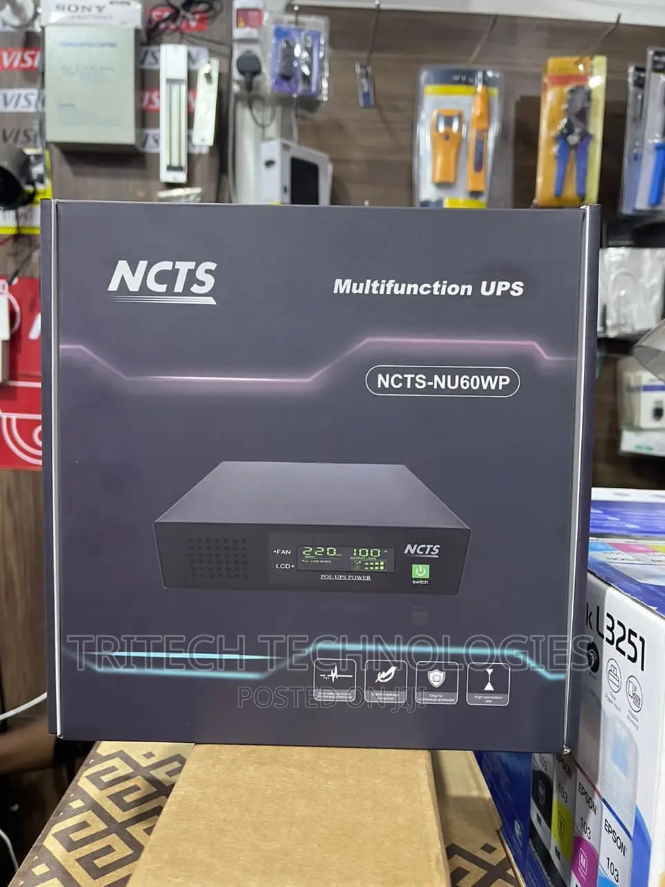 Mini UPS For Analog Camera (Cctv) 8ch NCTS