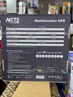 Mini UPS For Analog Camera (Cctv) 8ch NCTS