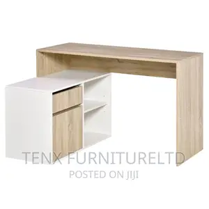Office Desk (Open Drawers)