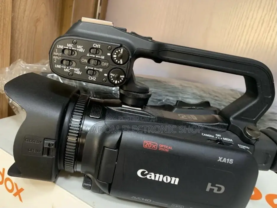 Quality Yet Affordable Canon Xa15 Professional Video Camera.