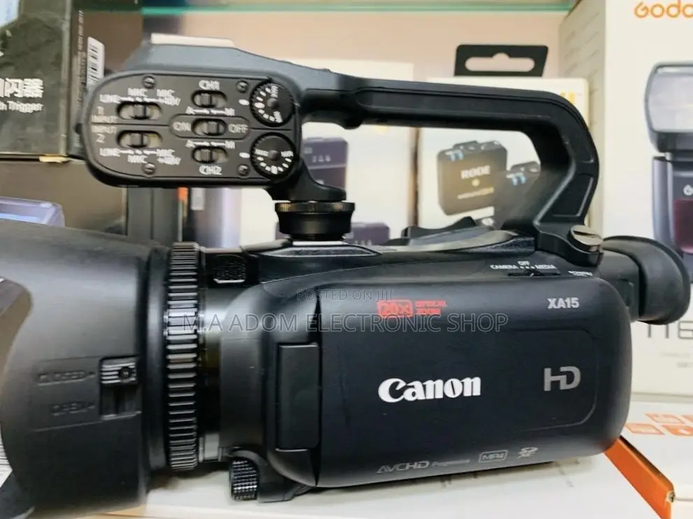 Quality Canon Xa15 Compact Full HD Camcorder Video Camera.