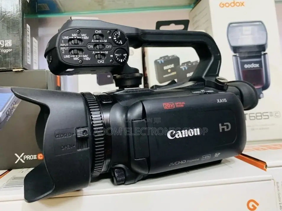 Unique Canon Xa15 Compact Full HD Camcorder Video Camera