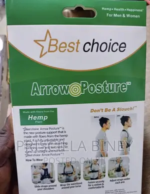 Posture Corrector or Arrow Posture